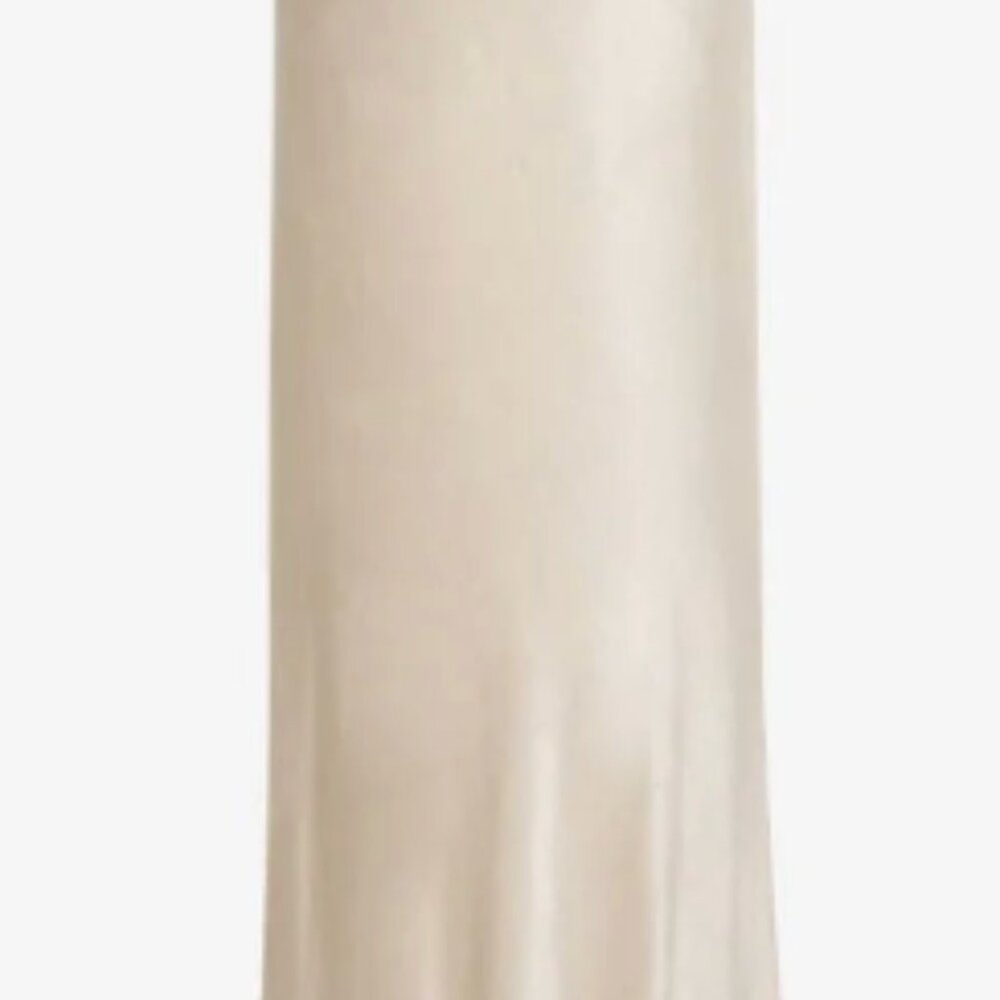 Rumored Archive Maxi Bias Satin Skirt